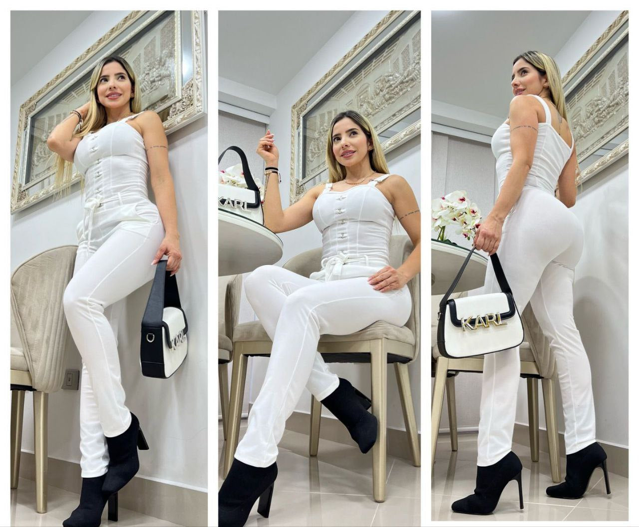 ¡ Enterizo para Dama F1607 - Confort y Glamour !