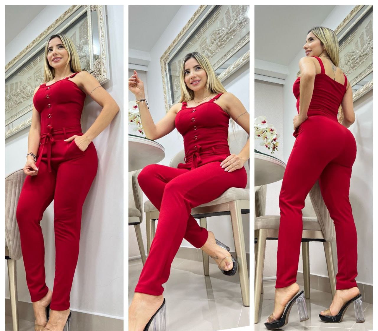 ¡ Enterizo para Dama F1607 - Confort y Glamour !