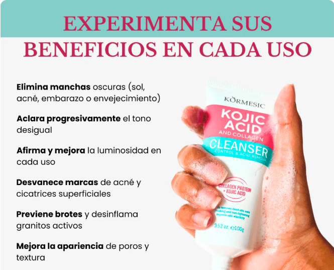 Tratamiento Aclarante Completo - Kit x5 CON ACIDO KOJICO Y COLAGENO