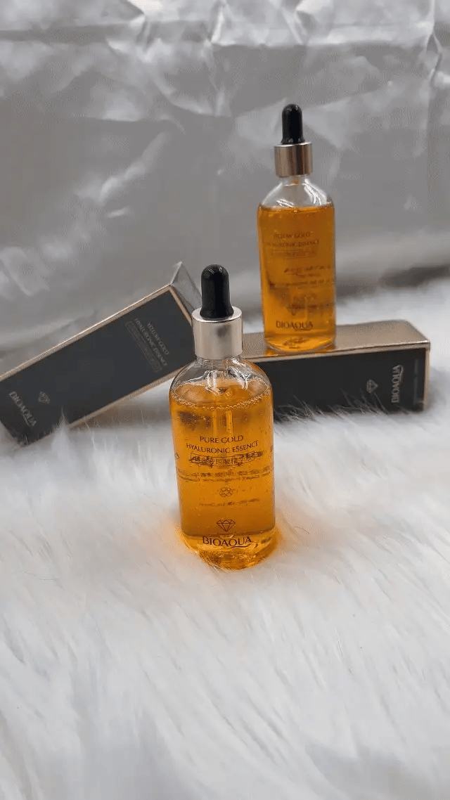 COMBO X3 SERUM BIOAQUA - SERUM VITAMINA C 100 ML / SERUM 24K 100 ML / SERUM ACIDO HIALURONICO 100 ML