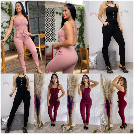 ¡ Enterizo para Dama F1607  - Confort y Glamour !
